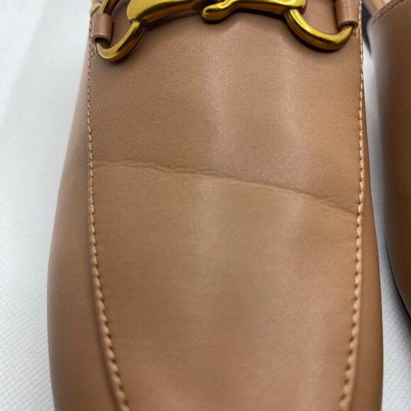 Vertundy Women's Mules Low Heel Flats Leather Slip On Backless Sandals Lady Work - Picture 7 of 7